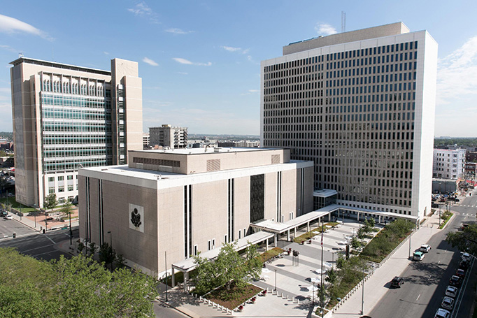 An image of the Rocky Mountain Regional Outreach Office in the Byron G. Rogers Federal Building in downtown Denver.